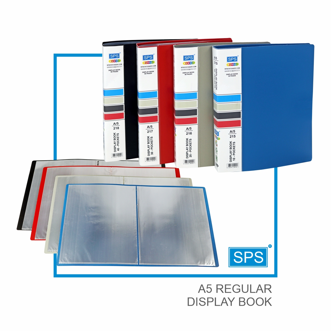 A5 REGULAR DISPLAY BOOKS